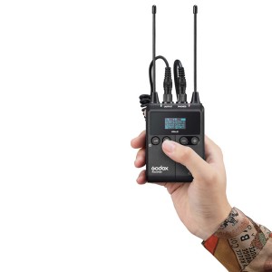 میکروفون یقه ای بی سیم گودکس مدل WMicS1 Kit 1